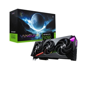 Видео карта Nvidia GF RTX 5090, 32GB, MSI VANGUARD SOC, PCI-E 5.0, GDDR7, 512-bit, DisplayPort, HDMI | JAR Computers MSI RTX5090 32G VANGUARD SOC