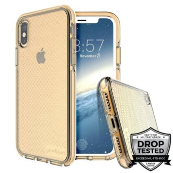 Prodigee Safetee case for iPhone XS IPH8-SAFE-GLD