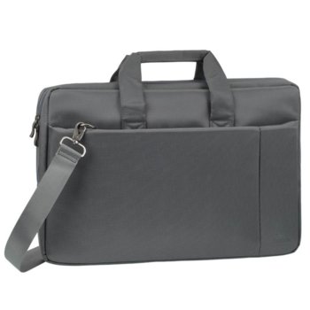 Чанта за лаптоп Rivacase 8251 до 17.3" (35.56 cm), полиестер, сива | JAR Computers Rivacase 8251 Grey 6901820082518