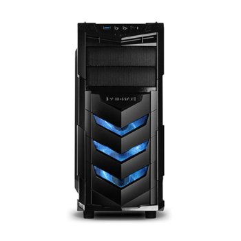 Raidmax VORTEX V4 Black/Blue No PSU