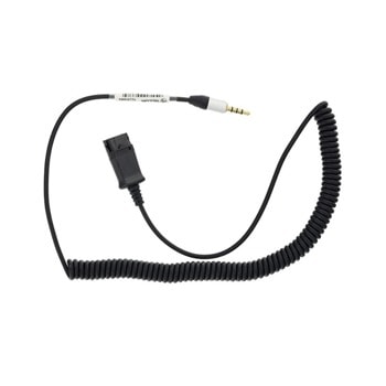 Кабел Tellur TLL416002, от QD към 3.5mm жак(м), 2.92m, черен | JAR Computers Tellur TLL416002