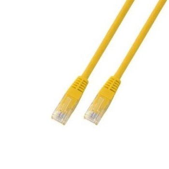 Пач кабел EFB K8095.15, UTP, cat.5e, 15m, жълт | JAR Computers Пач кабел Cat.5e 15m UTP жълт EFB