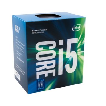 Процесор Intel Core i5-7600 четириядрен (3.5/4.1GHz, 6MB Cache, 350MHz-1.15GHz GPU, LGA1151) BOX, с охлаждане | JAR Computers Intel Core i5-7600 3.5/4.1GHz 6MB LGA1151 BOX