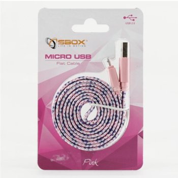 Sbox USB-103CF-P USB A(м) към USB Micro B(м) 1m