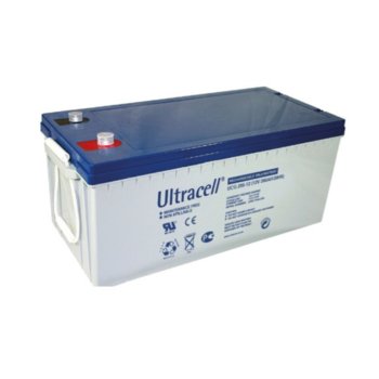 Акумулаторна батерия Ultracell UCG200-12, 12V, 200 Ah, VRLA, F11 конектори image