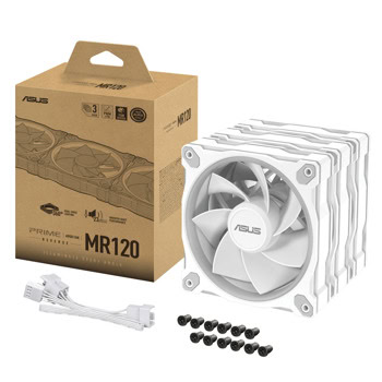 Asus PRIME MR120 ARGB Reverse White Edition 3бр.