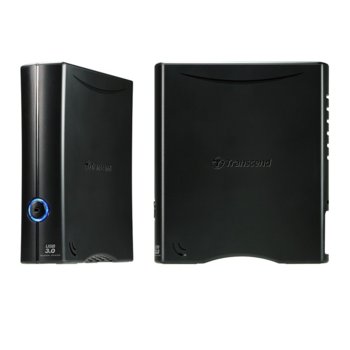 Твърд диск 3TB Transcend StoreJet, черен, 3.5" (8.9cm), външен, USB 3.0, 3г.гаранция | JAR Computers Transcend StoreJet 3.5" (8.9cm) 3TB USB3.0