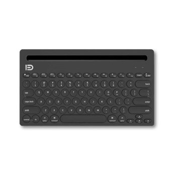 Клавиатура D IK3381, безжична, нископрофилни клавиши, черна, Bluetooth image