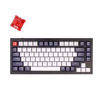 Клавиатура Keychron Q1 Carbon Black TKL Red