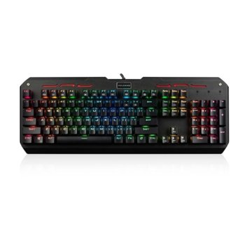 Клавиатура Modecom Volcano Hammer, гейминг, механична(Outemu Red Switches), RGB, черна, USB | JAR Computers Modecom Volcano Hammer RGB Red