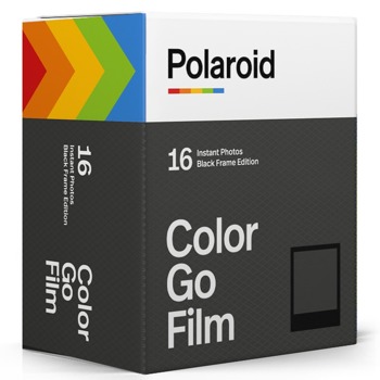 Фотохартия Polaroid Go film double pack Black Frame Edition, 2.6 x 2.1 inch, за Polaroid Go, 2x 8 листа image