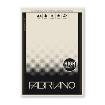 Копирен картон Fabriano, A4, 160 g/m2, слонова кост, 50 листа image