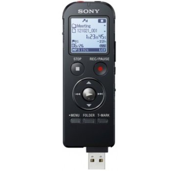 Sony ICD-UX533, 4GB, stereo, Memory card slot, USB