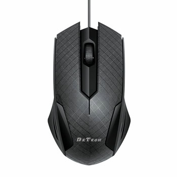 Мишка DeTech D9, оптична (1000 dpi), USB, черна | JAR Computers Мишка DeTech D9 778