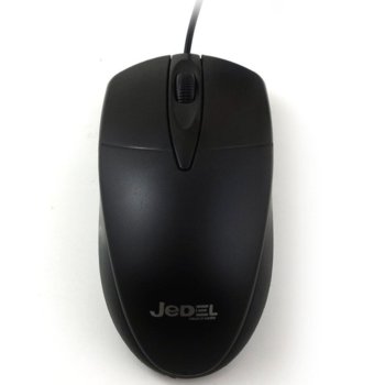 Мишка Jedel CP72, оптична(800 dpi), USB, черна, image