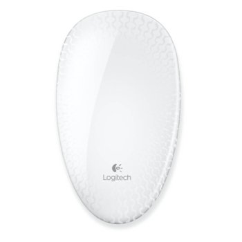 Logitech Touch Mouse T620 White безжична