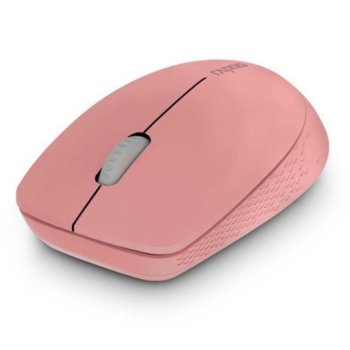Мишка Rapoo M100 Silent, безжична (Bluetooth 4.0), оптична(1300dpi), USB, розова | JAR Computers Rapoo M100 Silent Pink