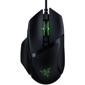 Мишка Razer Basilisk V2 (RZ01-03160100-R3M1), оптична (20 000 DPI), 11 бутона, RGB подсветка, USB, черна | JAR Computers Razer Basilisk V2 RZ01-03160100-R3M1