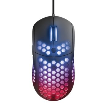 Мишка Trust GXT 960, оптична (10 000 dpi), USB, черна, гейминг, 6 програмируеми бутона | JAR Computers Trust GXT 960