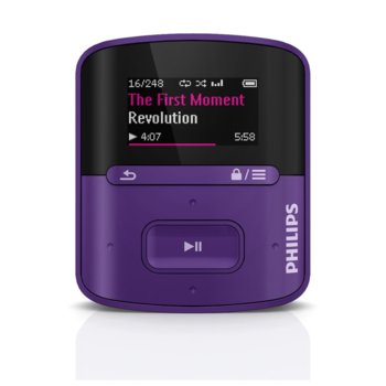 MP3 плейър Philips SA4RGA02VN