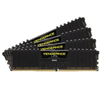 Памет 32GB DDR4 2666MT/s, Corsair Vengeance LPX (CMK32GX4M4A2666C16), 1.2V | JAR Computers Corsair Vengeance LPX CMK32GX4M4A2666C16