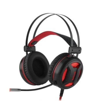 Слушалки Redragon Minos H210-BK, микрофон, 20Hz - 20kHz, USB, черни | JAR Computers Redragon Minos H210-BK