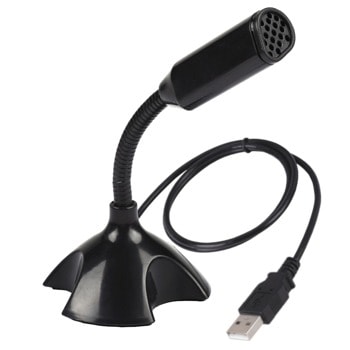 Микрофон D901U 58651, USB, за компютър, черен image