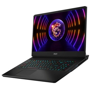 Лаптоп MSI Vector GP77 13VG (9S7-17K711-031), четиринадесетядрен Intel Core i7-13700H 2.4/5GHz, 17.3" (43.94 cm) 240Hz IPS QHD Anti-Glare Display & GF RTX 4070 8GB, (mDP/HDMI), 16GB DDR5, 1TB SSD, 1x USB C, No OS | JAR Computers MSI Vector GP77 13VG 9S7-17K711-031
