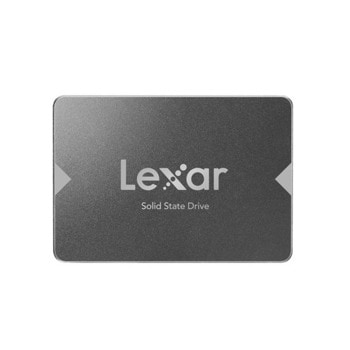 Памет SSD 256GB, Lexar NS100, SATA (6Gb/s), 2.5" (6.35 cm), скорост на четене 520MB/s, скорост на запис 440 MB/s | JAR Computers Lexar NS100 256GB