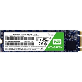 SSD 480GB WD Green WDS480G2G0B