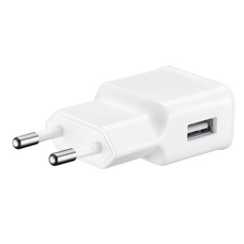 Адаптер Samsung Fast Charger (EP-TA20EW), 5V/2.1A, USB, bulk | JAR Computers Samsung Fast Charger EP-TA20EW 5V/2.1A USB bulk