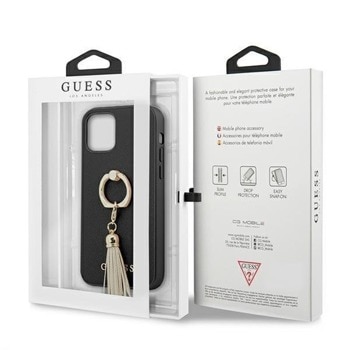 Guess Saffiano Hard Case GUHCP12LRSSABK