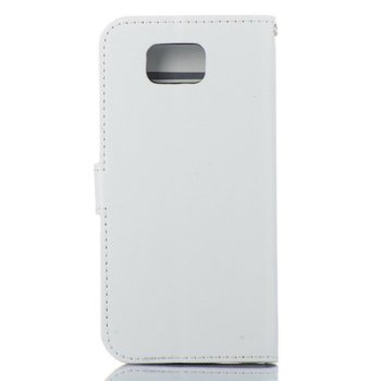 Wallet Flip Case for Galaxy Alpha SM-G850 white