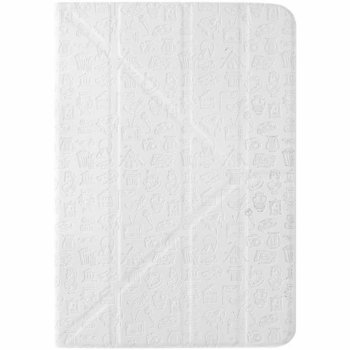 Калъф /тип бележник/ за 8" таблети, Canyon Life is CNS-C24UT8DG, до 8" (20.32 cm), полиуретанов материал, бял | JAR Computers Canyon Life is CNS-C24UT8W