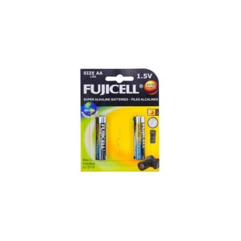 Батерии 2 x FUJICELL Alkaline AA, 1.5V