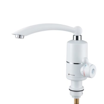 Нагревател за вода Crown IWH-3TB, 3 kW, регулиране на температурата, монтаж на мивка, IPX4, бял image