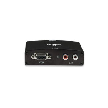 Manhattan 177351 VGA(ж), 2x RCA Chinch към HDMI(ж)