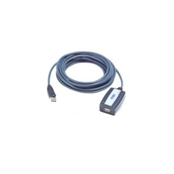 Удължителен кабел Aten UE250, USB А(м) към USB A(ж), 5m, черен | JAR Computers ATEN UE250 USB А(м) към USB A(ж) 5m