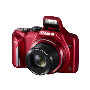 Canon PowerShot SX170 IS, червен