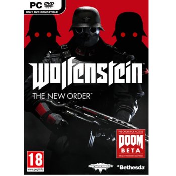 Игра Wolfenstein: The New Order + DOOM Beta, за PC | JAR Computers Wolfenstein: The New Order + DOOM