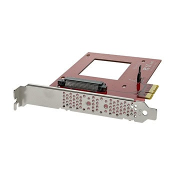 Преходник StarTech PEX4SFF8639, от PCIe x4 към U2(ж) | JAR Computers StarTech PEX4SFF8639