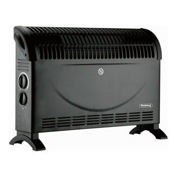 Конвектор Rosberg R51974AT, 2000W, 3 степени на мощност, термостат, защита от прегряване, черен | JAR Computers Rosberg R51974AT Black