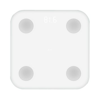 Смарт кантар Xiaomi Mi Body Composition Scale 2, капацитет до 150кг., LED дисплей, Bluetooth, бял image