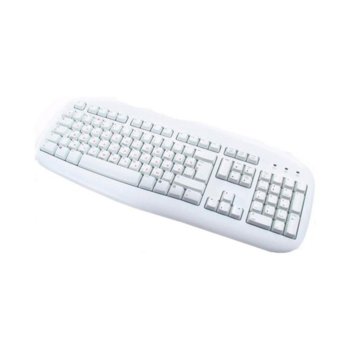 Logitech keyboard  Value PS/2 бяла