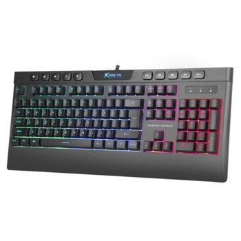 Клавиатура Xtrike ME KB-508, гейминг, RGB подсветка, anti-ghosting, USB, черна | JAR Computers Xtrike ME KB-508