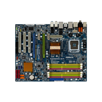Дънна платка ASRock P45R2000, P45, S775, DDR2 & DDR3, 2xPCI-E, SB7.1, Lan1000, SATA RAID, 1394, ATX, 2г. Гаранция | JAR Computers ASRock P45R2000