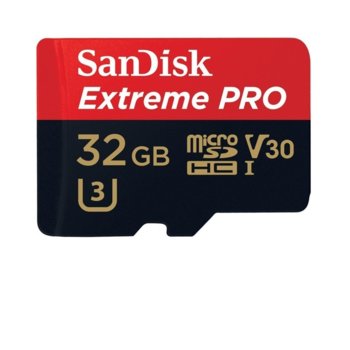 Памет SanDisk Extreme Pro microSDHC 32GB