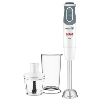 Пасатор Tefal HB641138, 800W, 10 Cтепени на работа, с турбо функция, 0.8 l обем на купата, бял | JAR Computers Пасатор Tefal HB641138