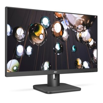 Монитор AOC 24E1Q, 23.8" (60.45 cm), IPS панел, Full HD, 4ms, 200000000:1, 250 cd/m2, HDMI, DisplayPort, VGA | JAR Computers AOC 24E1Q
