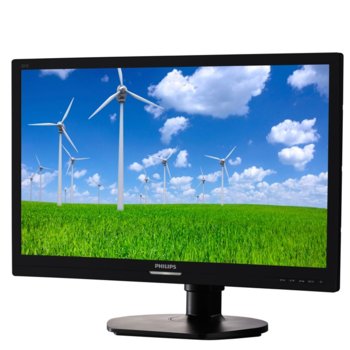 Монитор PHILIPS 221S6LCB, 21.5"(54.61 см) TN панел, WUXGA, 5ms, 200000000:1, 250 cd/m2, DVI, VGA | JAR Computers Монитор PHILIPS 221S6LCB
